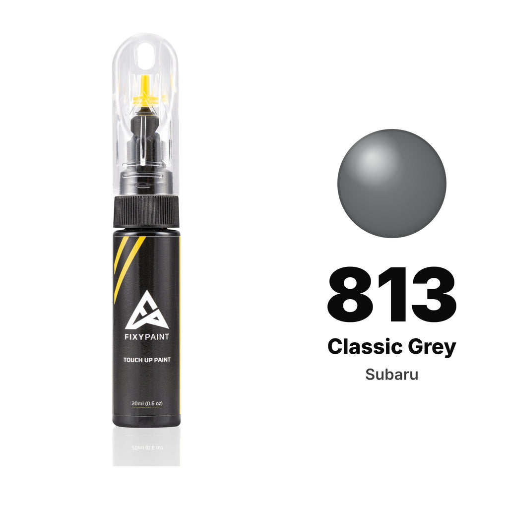 Lackstift für Subaru – 813 Classic Grey (alle Modelle, 1988–1990), Set Basis