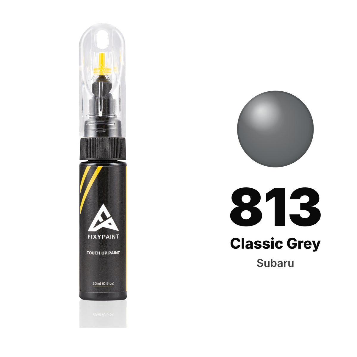 Lackstift für Subaru – 813 Classic Grey (alle Modelle, 1988–1990), Set Basis