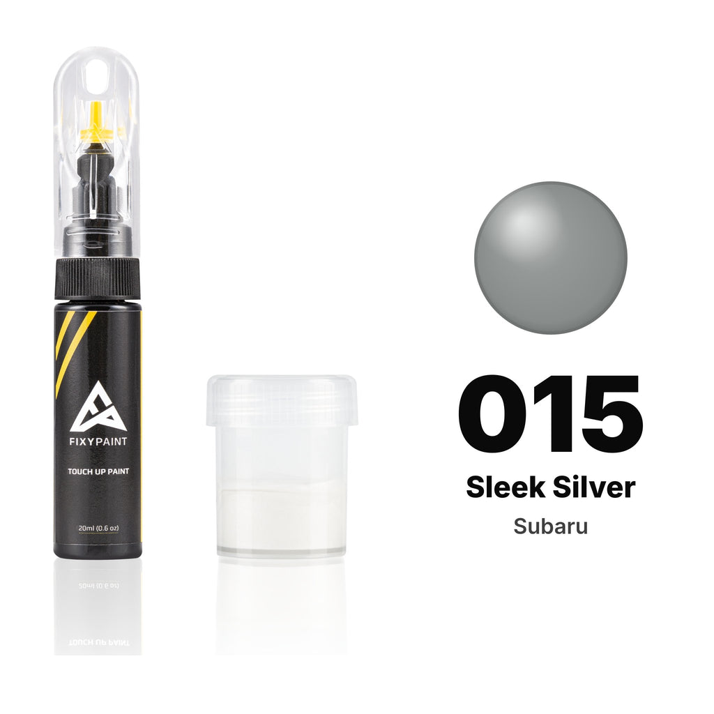 Touch-up paint for Subaru 015 Sleek Silver, Standard kit