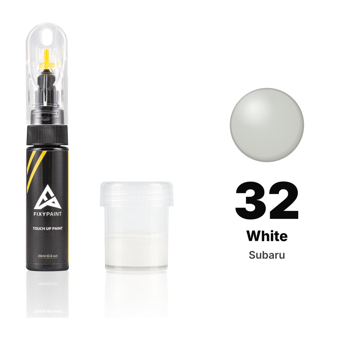 Touch-up paint for Subaru 32 White, Standard kit