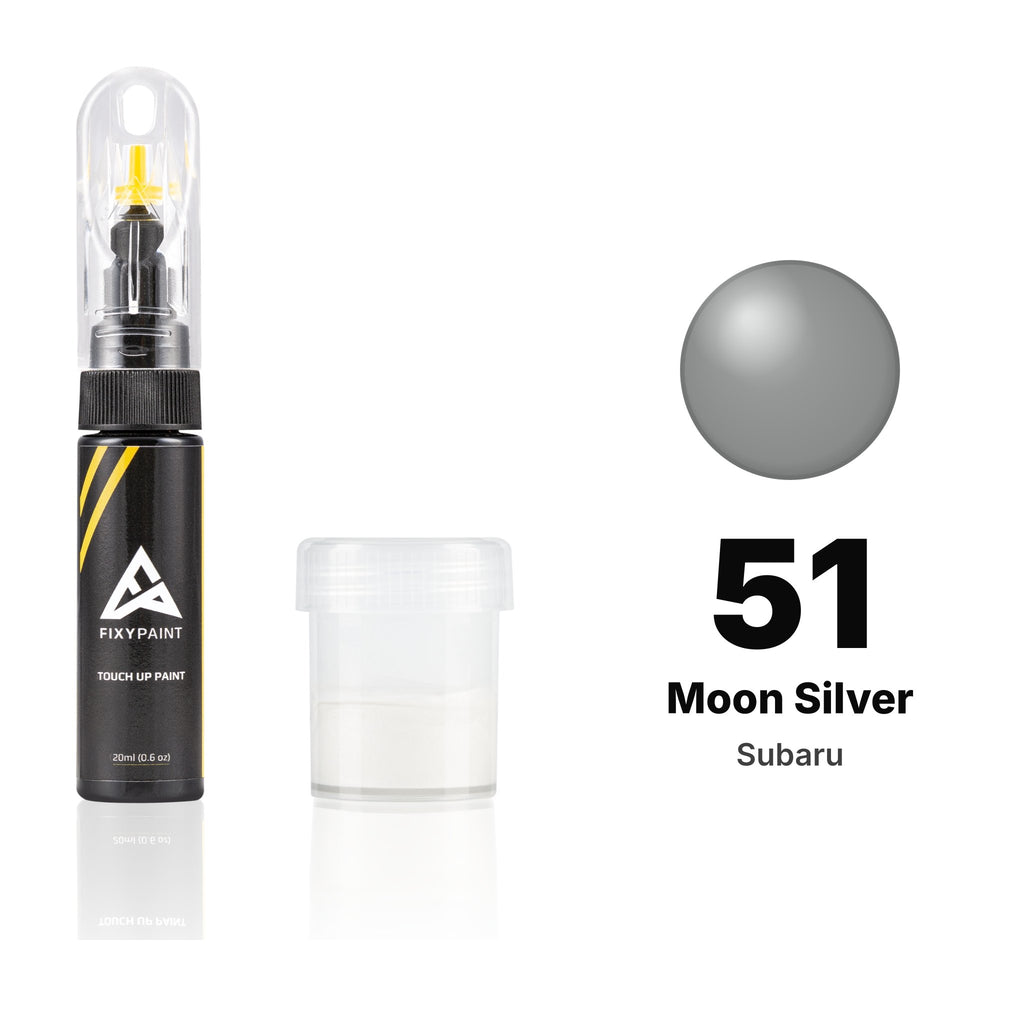 Touch-up paint for Subaru 51 Moon Silver, Standard kit
