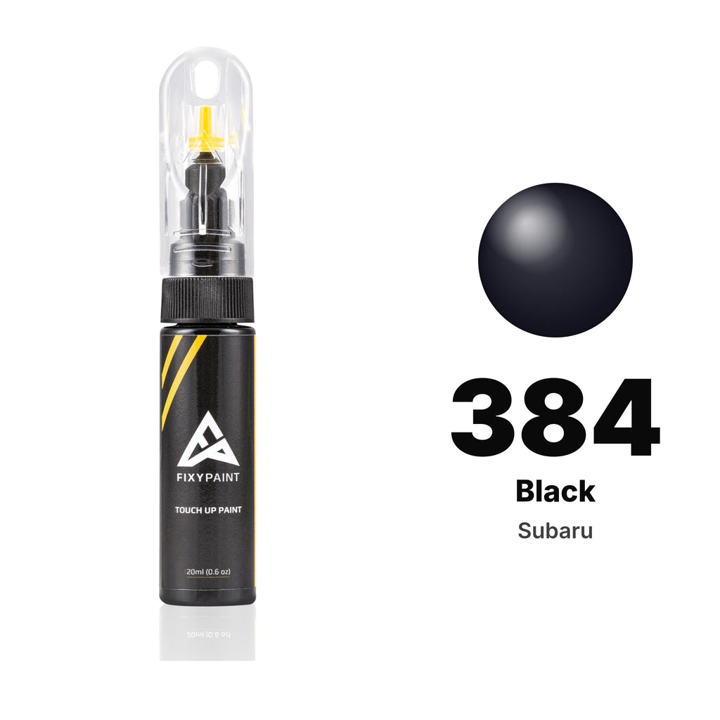 Touch-up paint for Subaru 384 Black, Basic kit