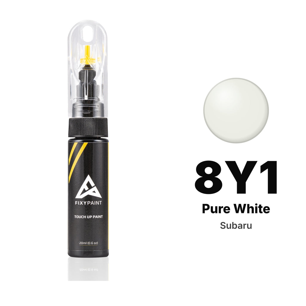 Pintura de retoque para Subaru – 8Y1 Pure White (todos los modelos, 1995), kit Básico