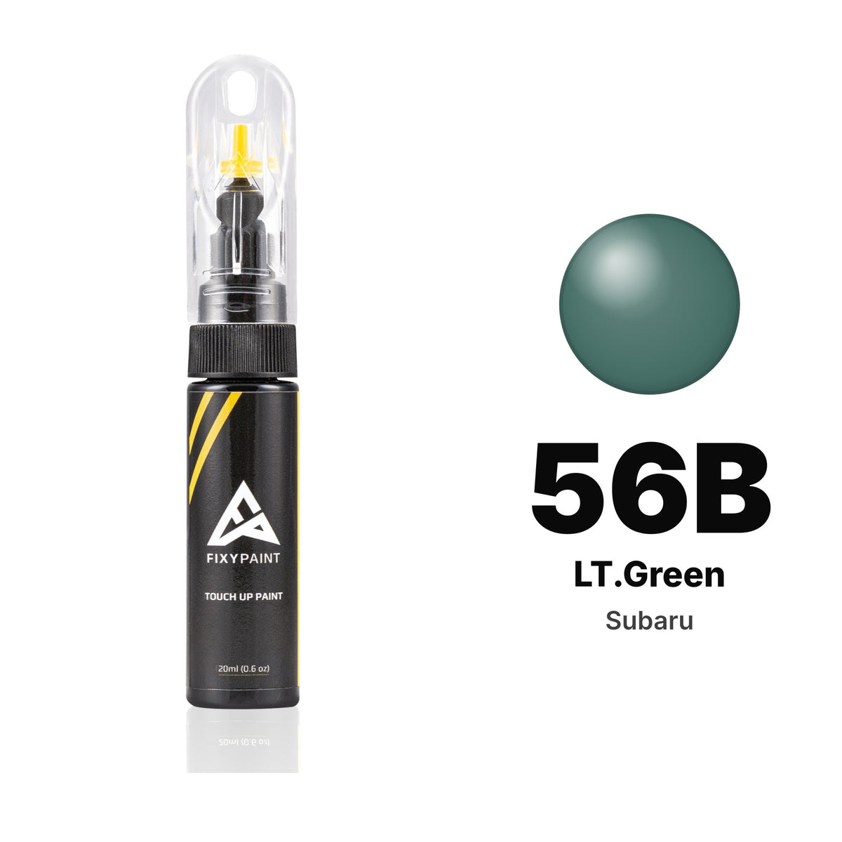 Subaru 56B LT.Green touch-up paint, Basic kit