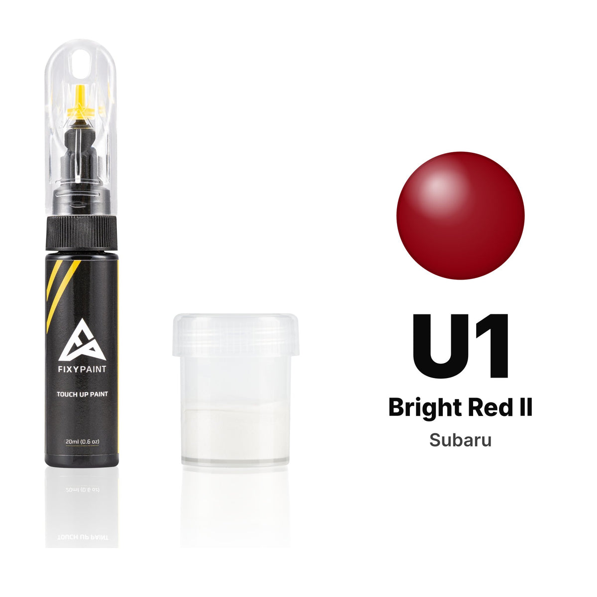 Peinture de retouche pour Subaru – U1 Bright Red II (tous modèles, depuis 1996), kit Standard