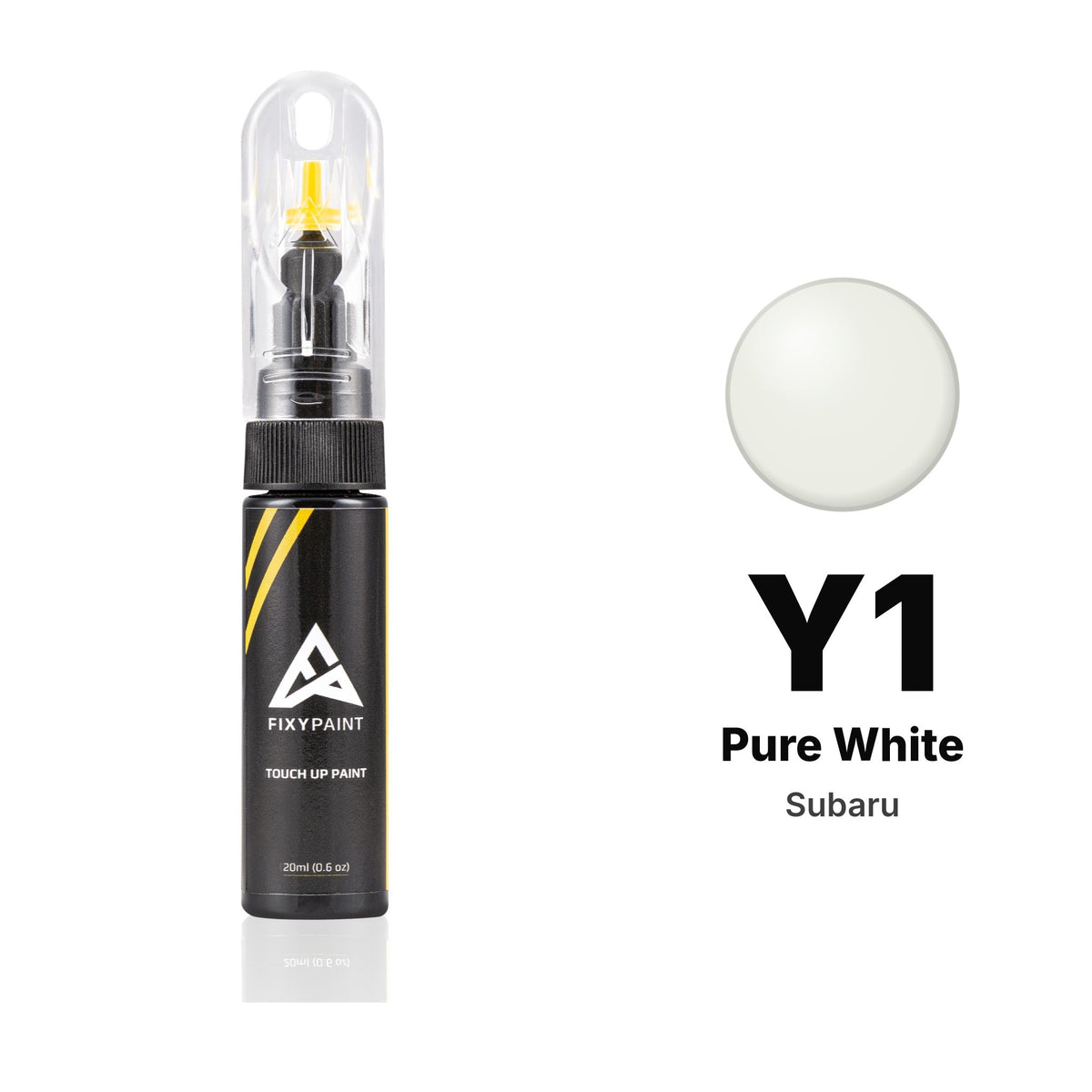 Peinture de retouche pour Subaru – Y1 Pure White (tous modèles, depuis 1996), kit Basique