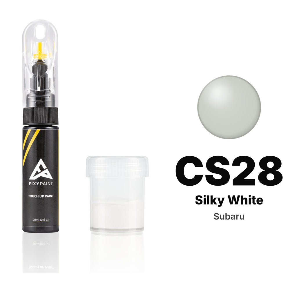 Touch-up paint for Subaru CS28 Silky White, Standard kit