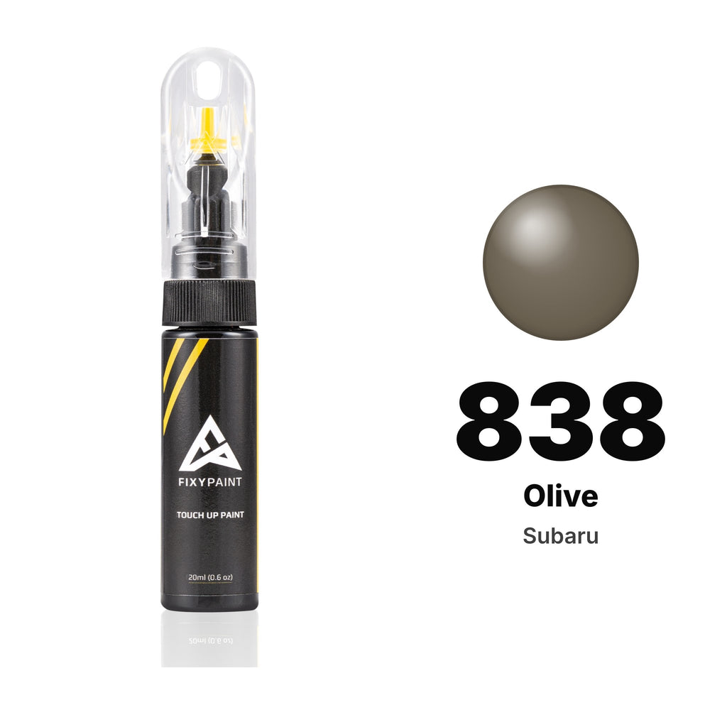 Touch-up paint for Subaru 838 Olive, Basic kit