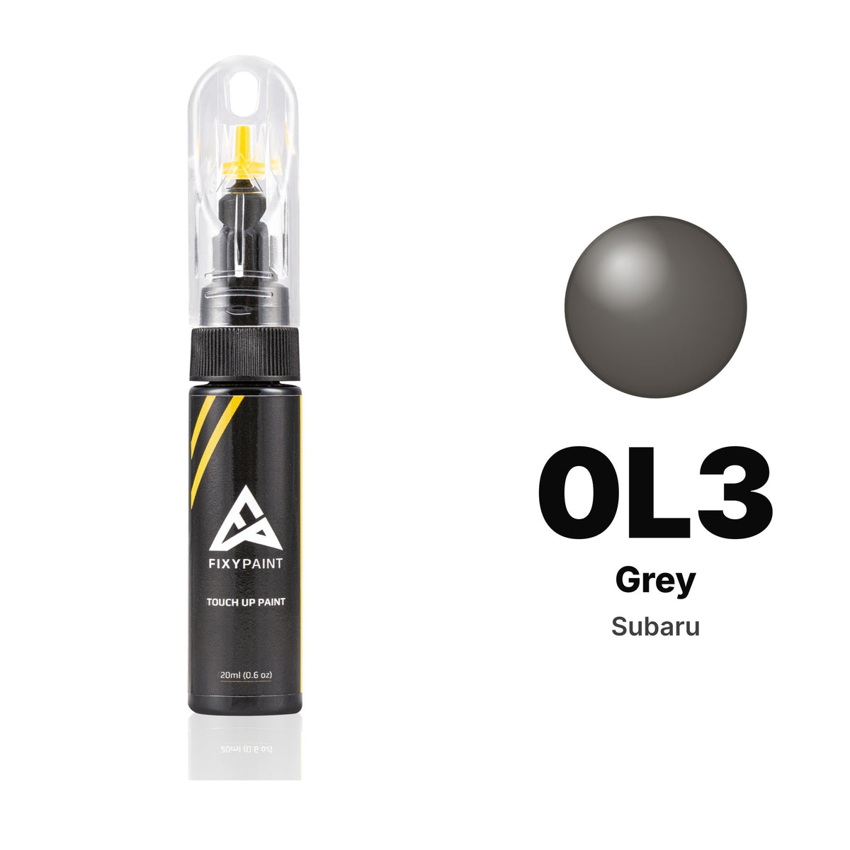 Lackstift für Subaru – 0L3 Grey (alle Modelle, ab 2000), Set Basis