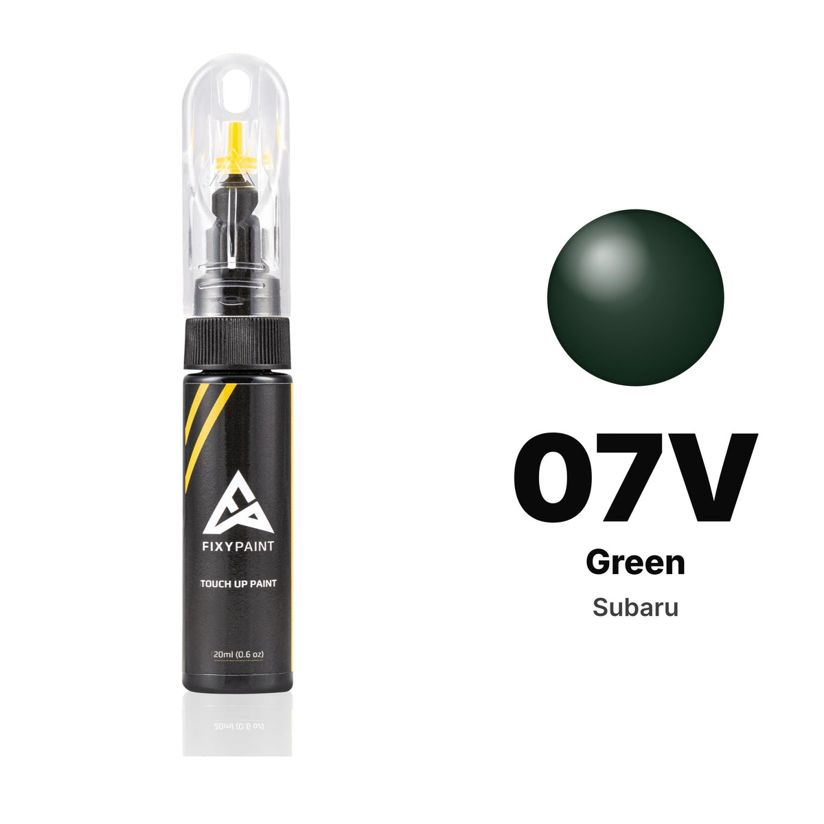 Subaru 07V Green touch-up paint, Basic kit