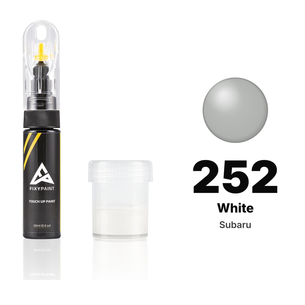 Touch-up paint for Subaru 252 White, Standard kit