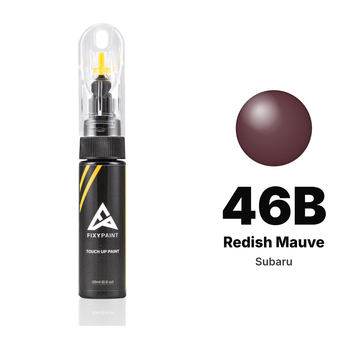 Touch-up paint for Subaru 46B Redish Mauve, Basic kit