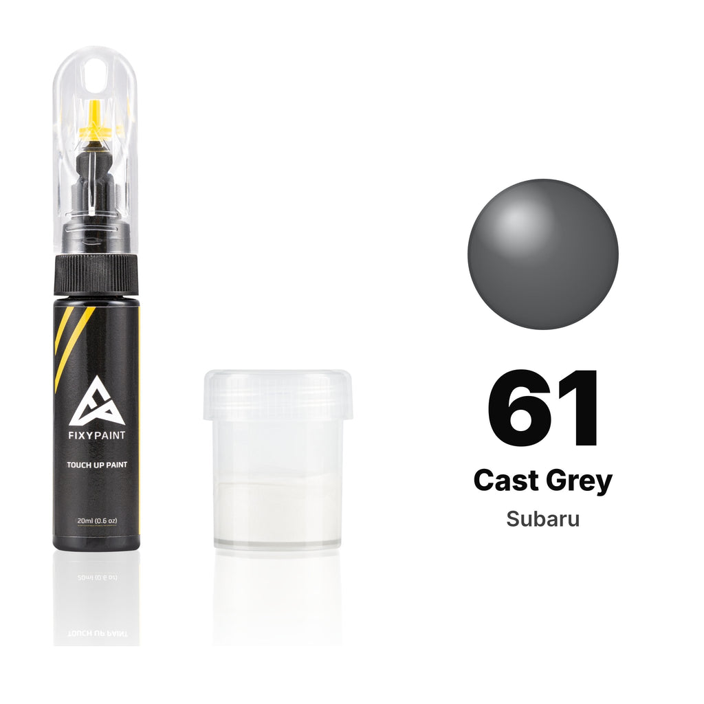 Lackstift für Subaru – 61 Cast Grey (alle Modelle, ab 2005), Set Standard