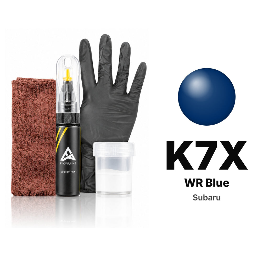 Touch-up paint for Subaru K7X WR Blue, Complete kit