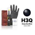 Touch-up paint for Subaru WRX H3Q Deep Sea Blue, Complete kit