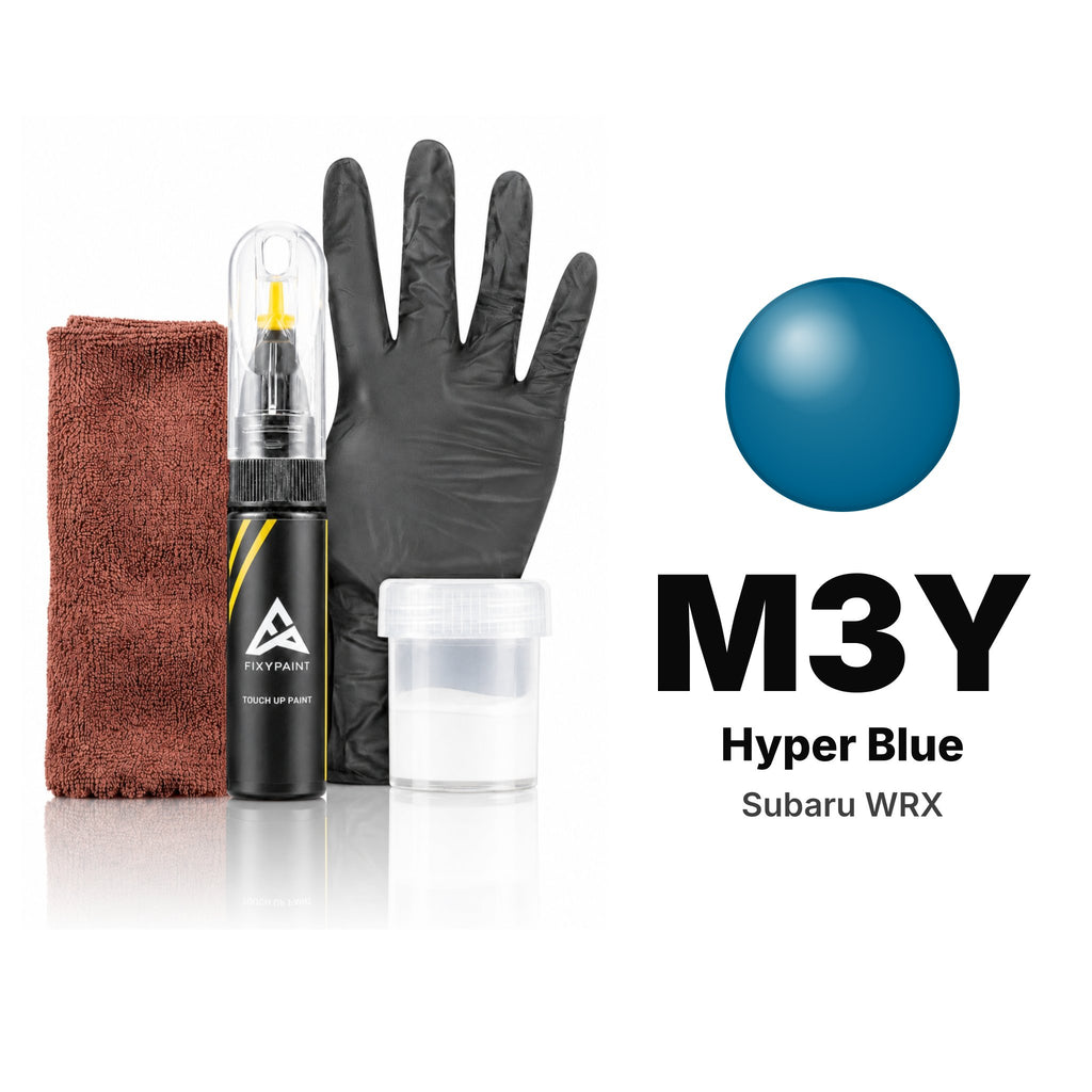 Touch-up paint for Subaru WRX M3Y Hyper Blue, Complete kit