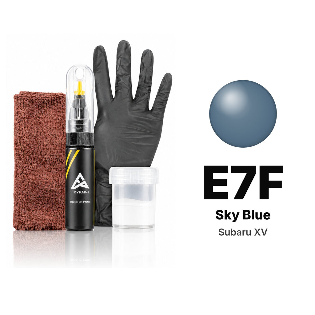 Touch-up paint for Subaru XV E7F Sky Blue, Complete kit