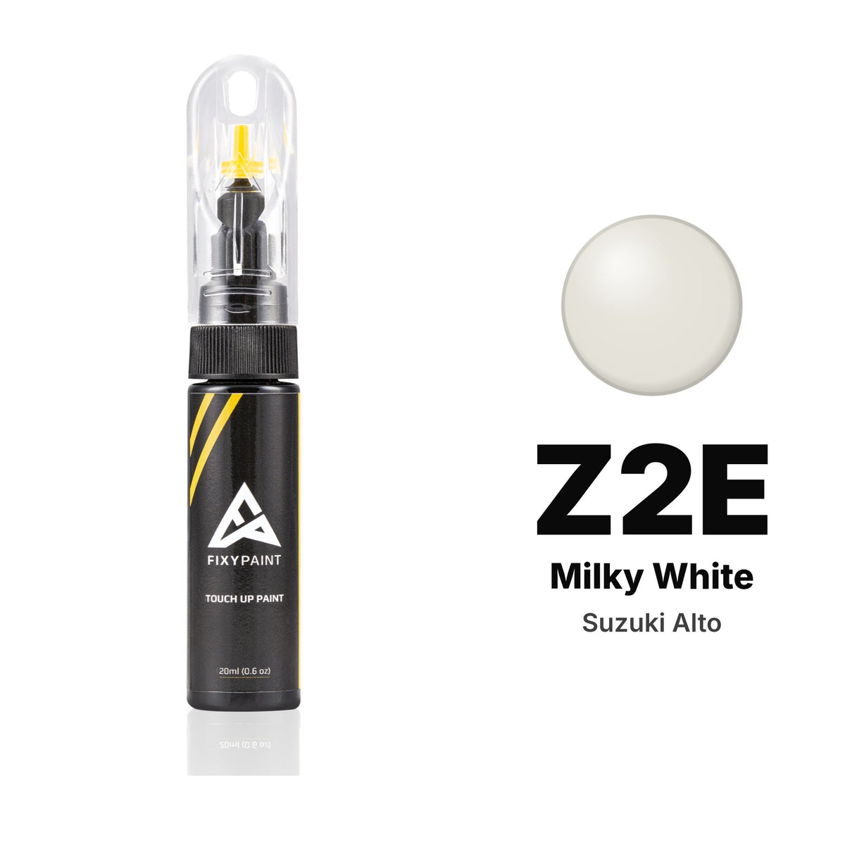 Touch-up paint for Suzuki Alto Z2E Milky White, Basic kit