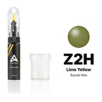 Touch-up paint for Suzuki Alto Z2H Lime Yellow, Standard kit