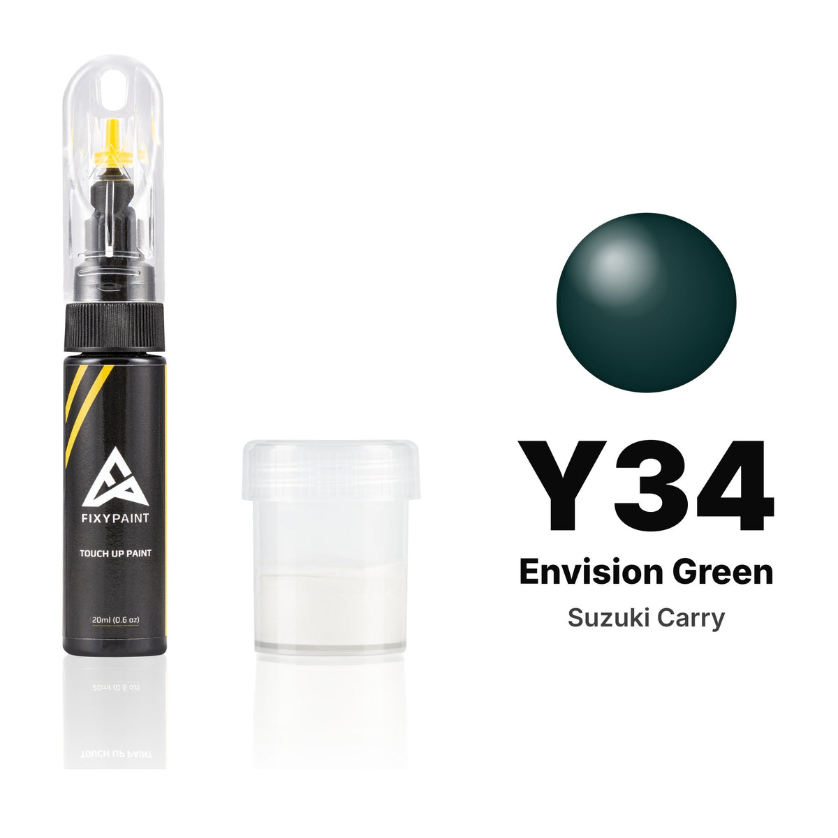 Touch-up paint for Suzuki Carry Y34 Envision Green, Standard kit