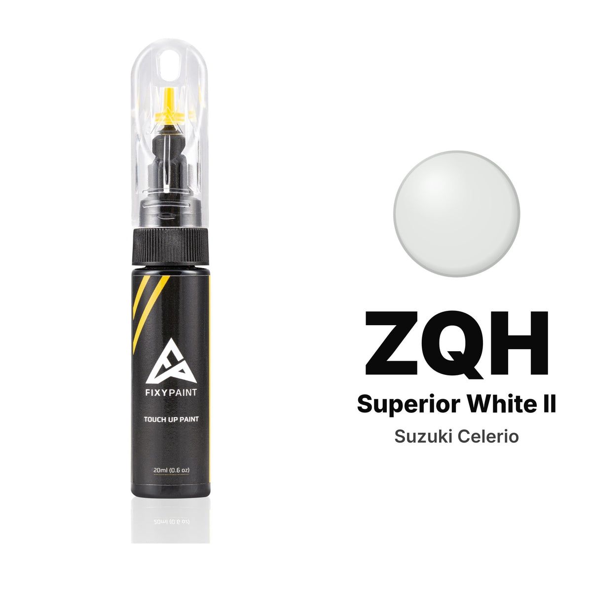 Touch-up paint for Suzuki Celerio ZQH Superior White II, Basic kit