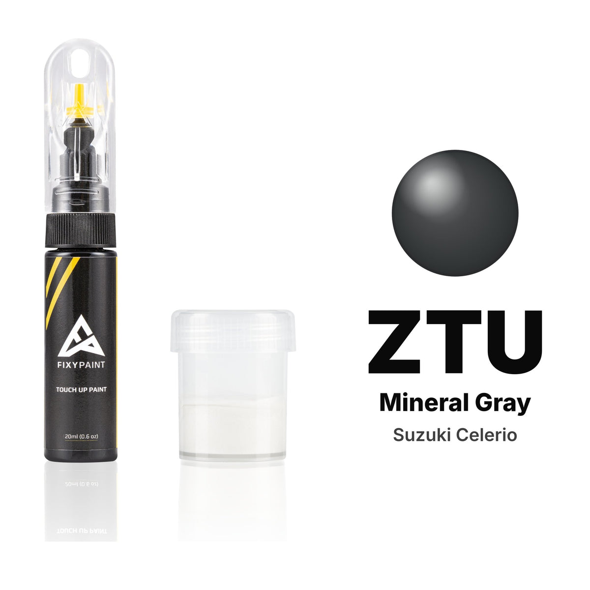 Touch-up paint for Suzuki Celerio ZTU Mineral Gray, Standard kit