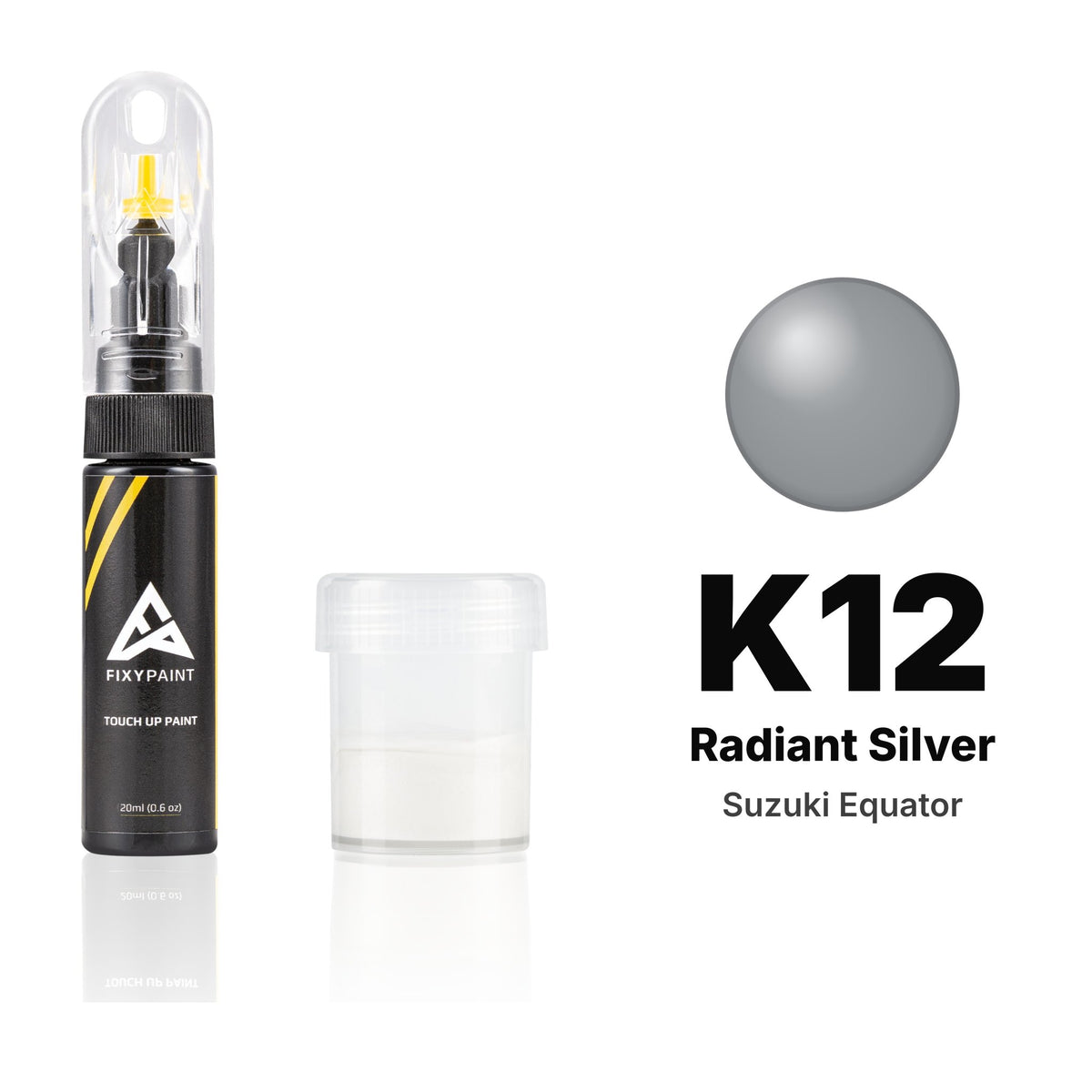 Touch-up paint for Suzuki Equator K12 Radiant Silver, Standard kit