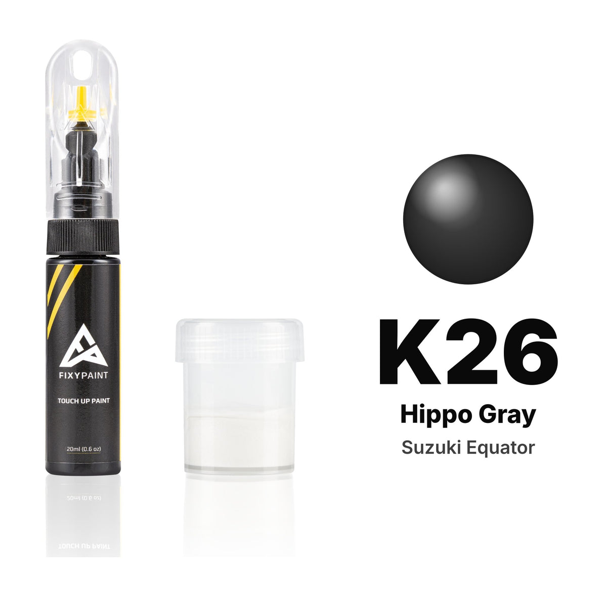 Touch-up paint for Suzuki Equator K26 Hippo Gray, Standard kit
