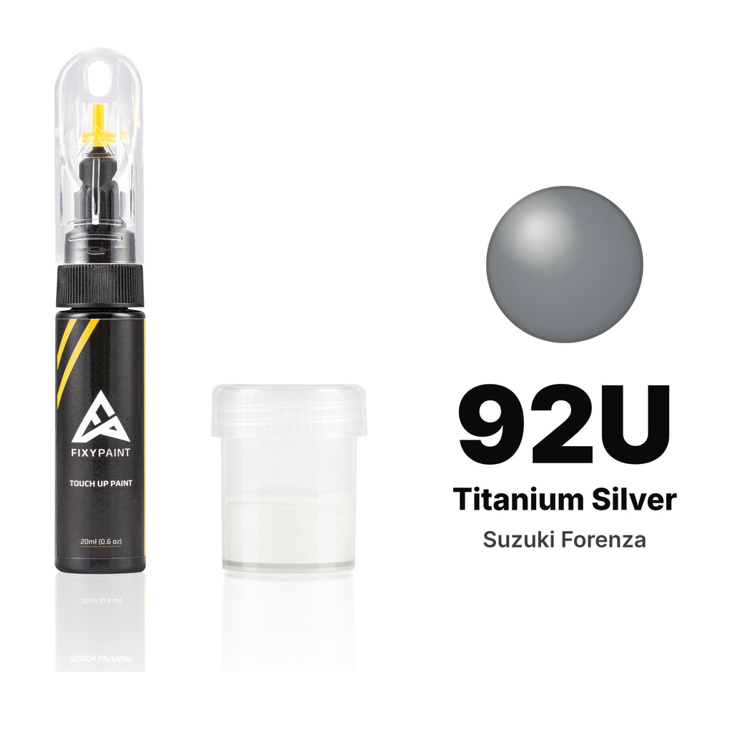 Touch-up paint for Suzuki Forenza 92U Titanium Silver, Standard kit