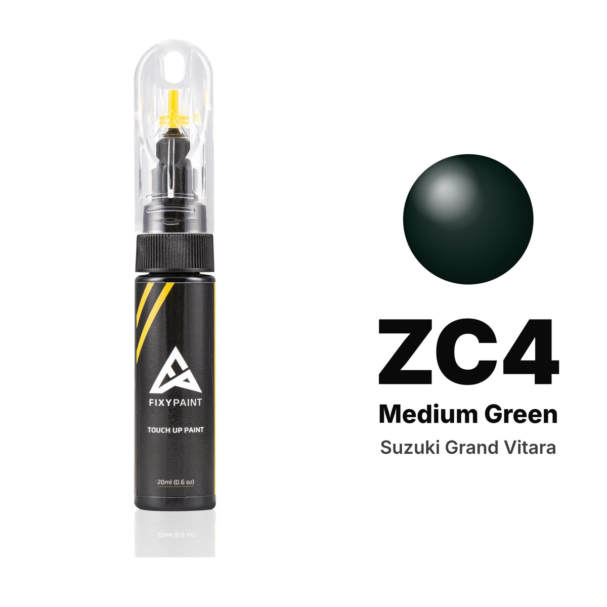 Touch-up paint for Suzuki Grand Vitara ZC4 Medium Green, Basic kit