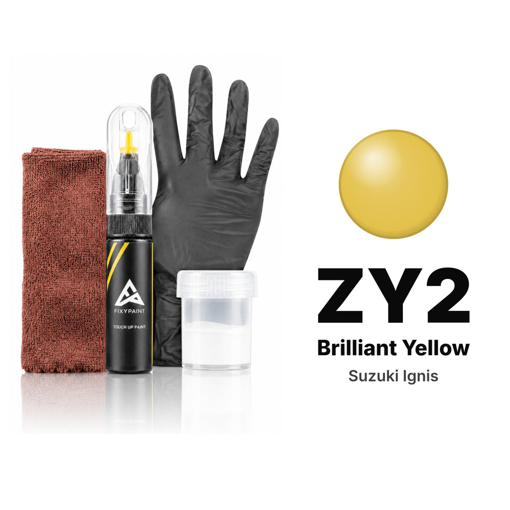 Touch-up paint for Suzuki Ignis ZY2 Brilliant Yellow, Complete kit