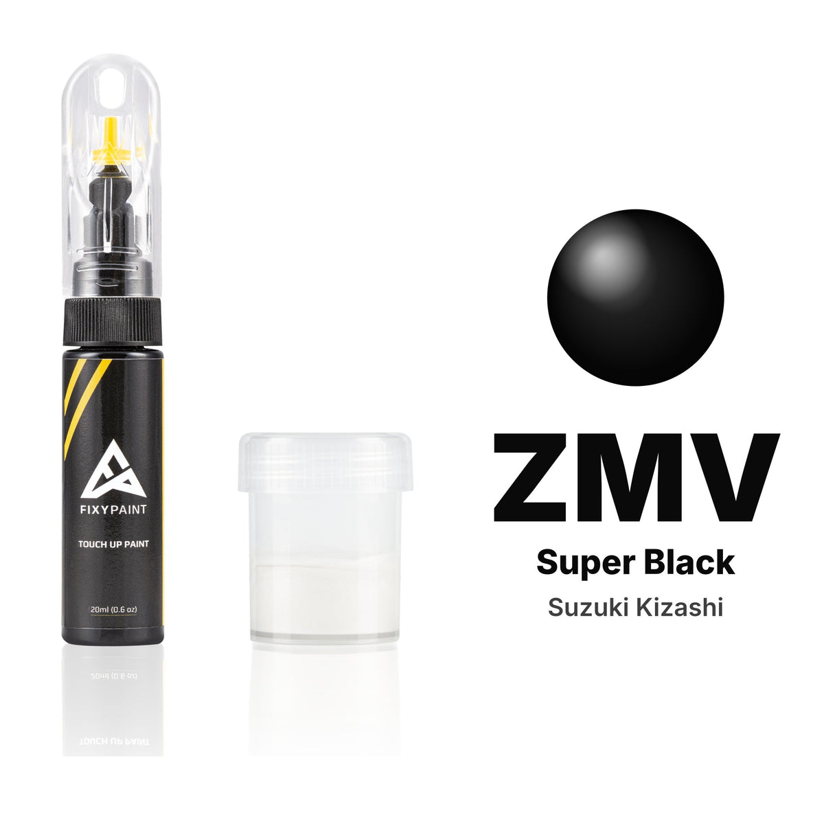 Touch-up paint for Suzuki Kizashi ZMV Super Black, Standard kit