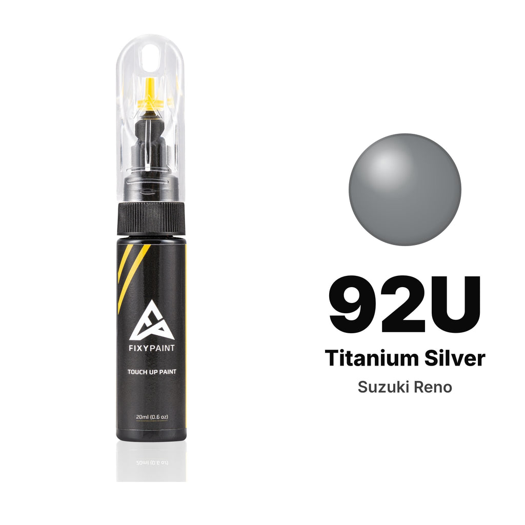 Touch-up paint for Suzuki Reno 92U Titanium Silver, Basic kit