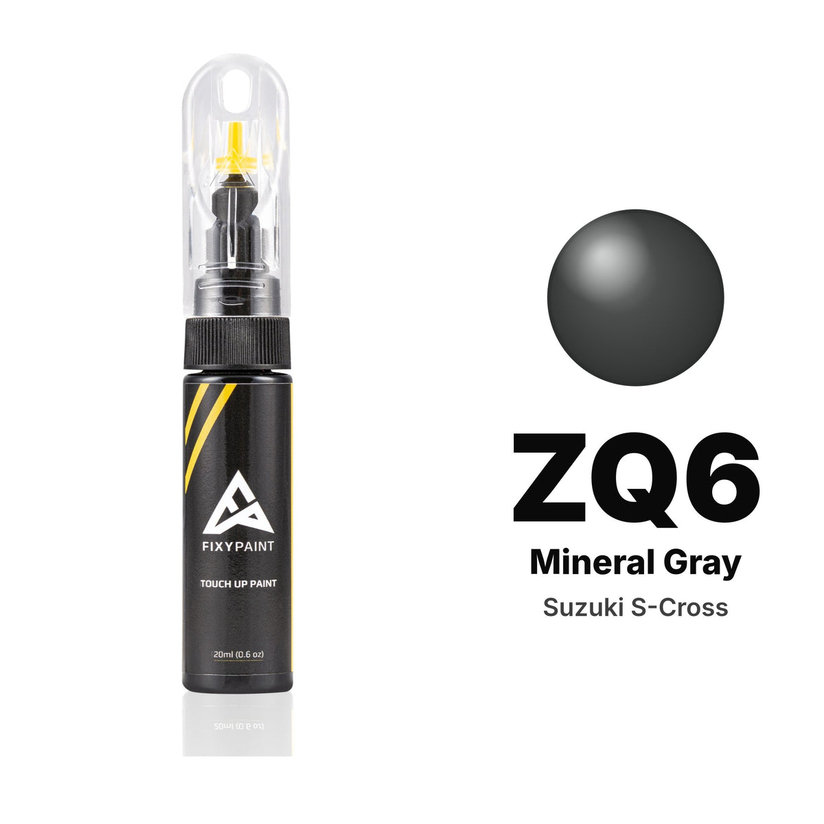 Touch-up paint for Suzuki S-Cross ZQ6 Mineral Gray, Basic kit