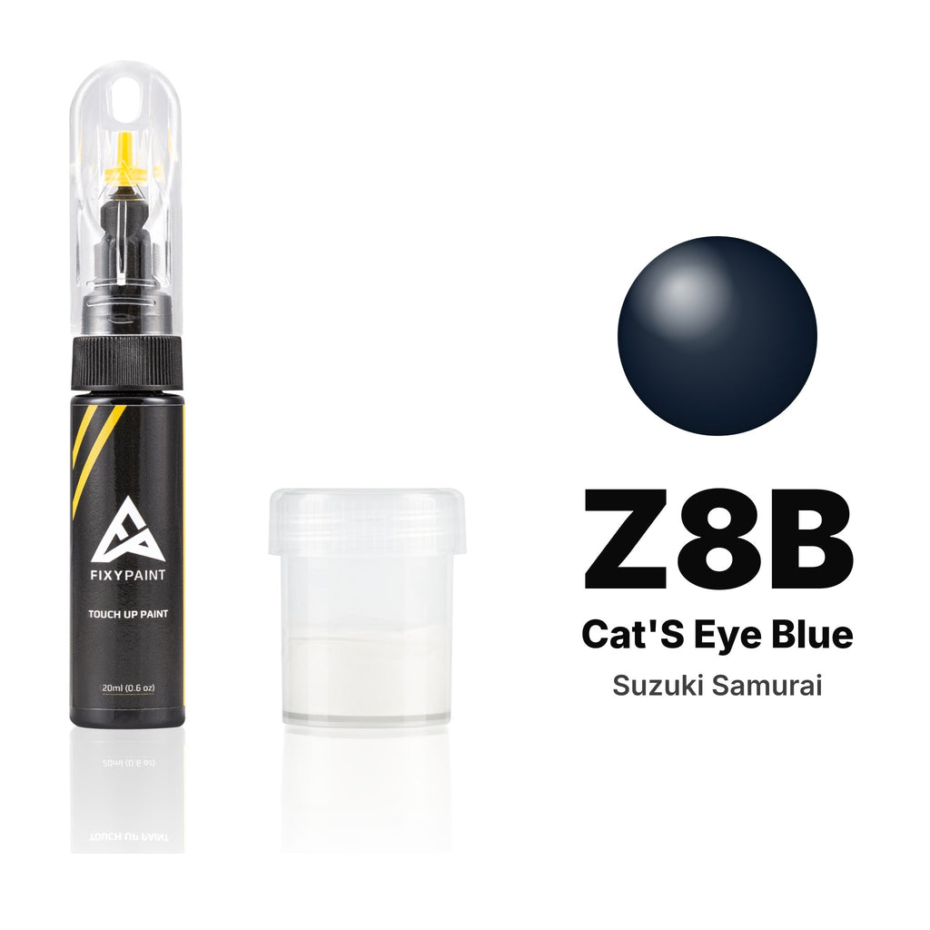 Touch-up paint for Suzuki Samurai Z8B Cat's Eye Blue, Standard kit