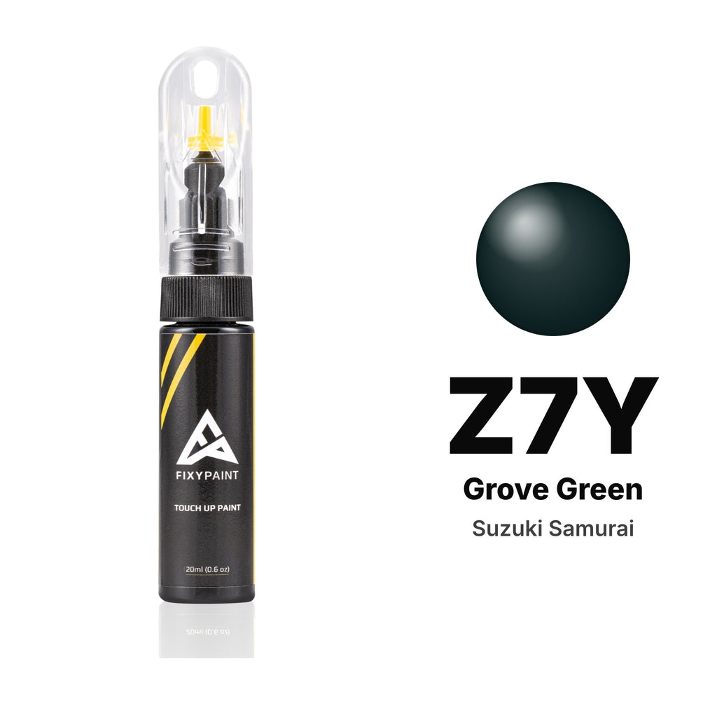 Touch-up paint for Suzuki Samurai Z7Y Grove Green, Basic kit
