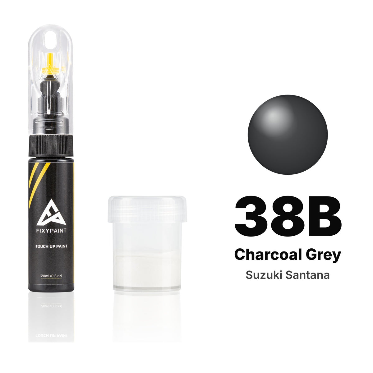 Touch-up paint for Suzuki Santana 38B Charcoal Grey, Standard kit