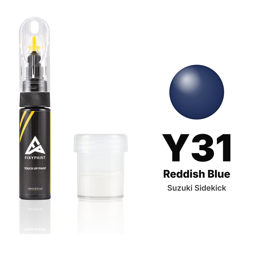 Peinture de retouche pour Suzuki Sidekick – Y31 Reddish Blue (1997–2003), kit Standard