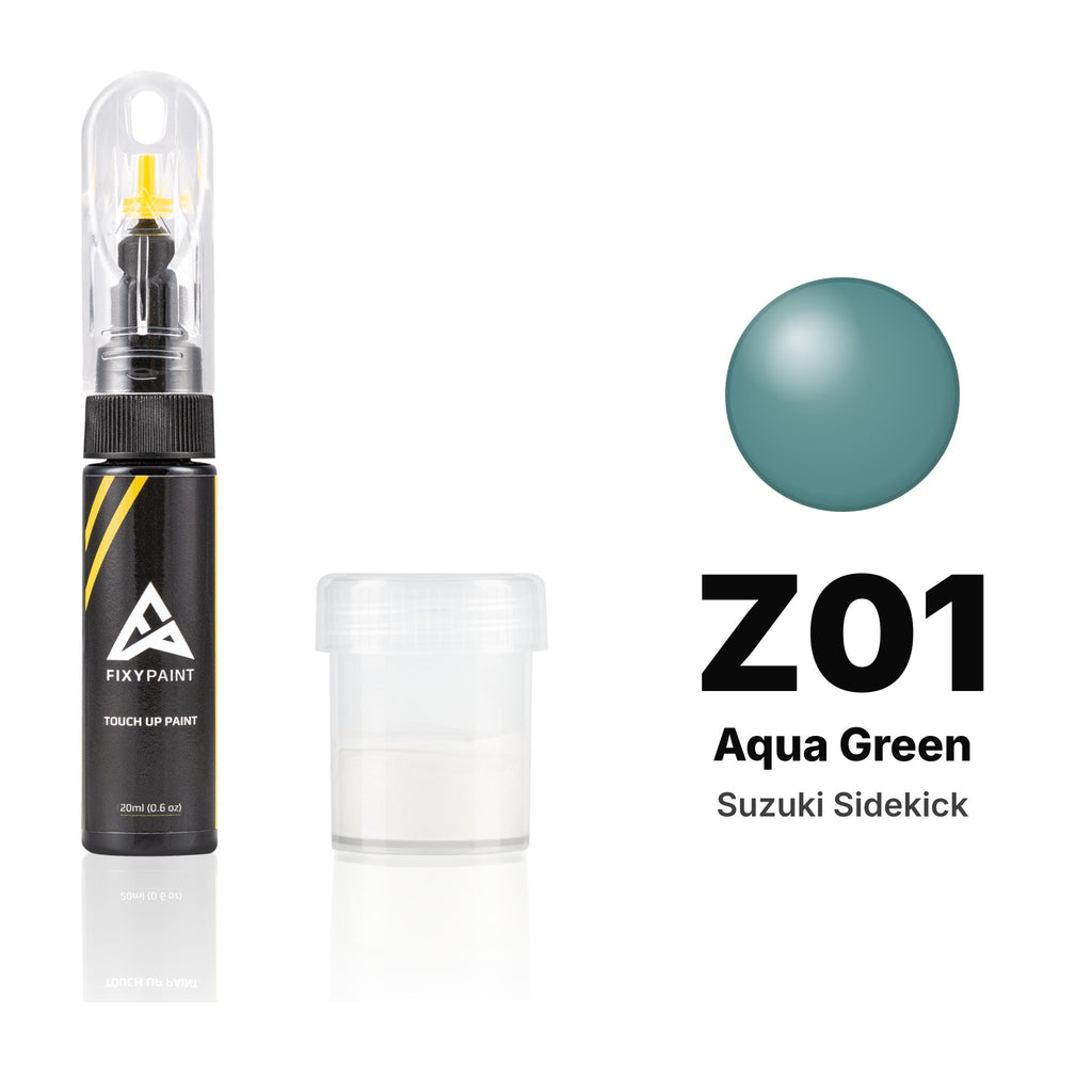 Touch-up paint for Suzuki Sidekick Z01 Aqua Green, Standard kit