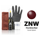 Touch-up paint for Suzuki Splash ZNW Fire Brick Red, Complete kit