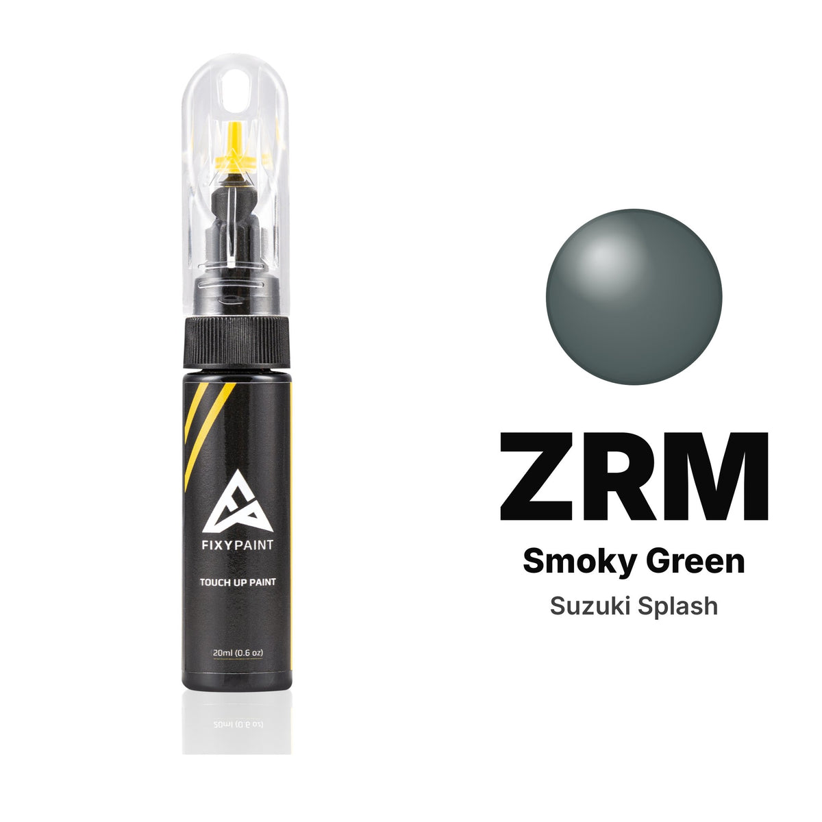 Touch-up paint for Suzuki Splash ZRM Smoky Green, Basic kit
