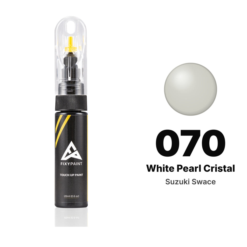 Touch-up paint for Suzuki Swace 070 White Pearl Cristal, Basic kit