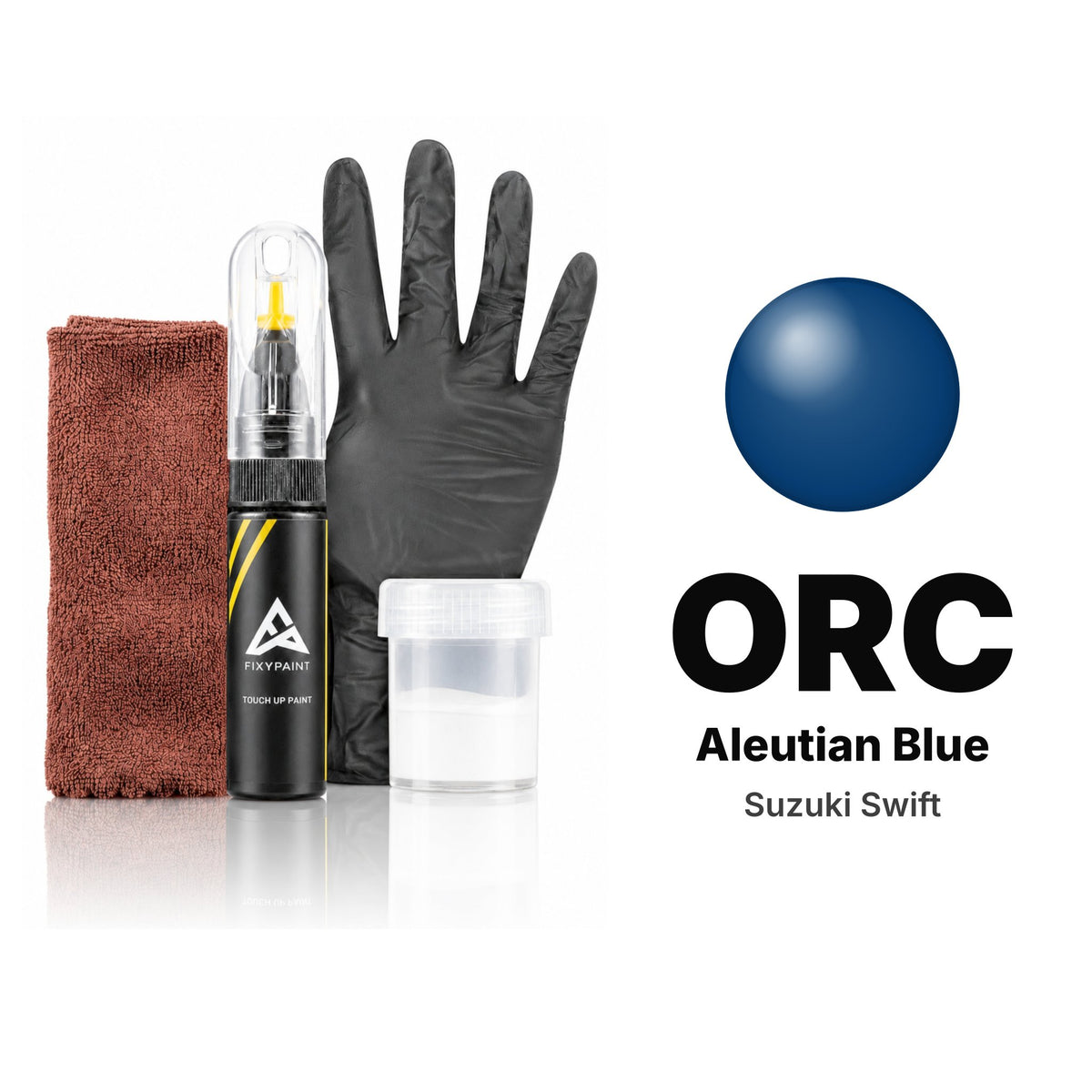 Touch-up paint for Suzuki Swift ORC Aleutian Blue, Complete kit