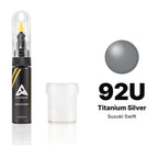 Touch-up paint for Suzuki Swift 92U Titanium Silver, Standard kit