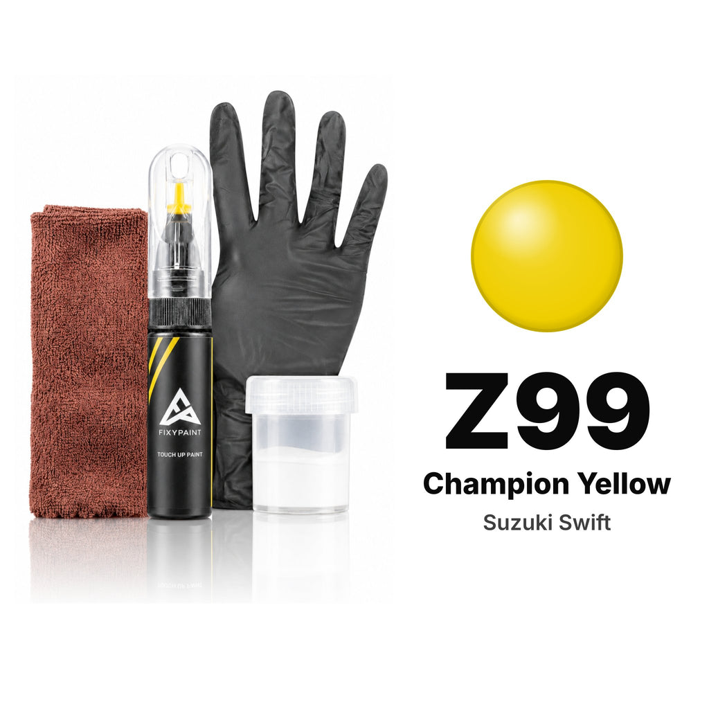 Peinture de retouche pour Suzuki Swift – Z99 Champion Yellow (2019–2020), kit Complet
