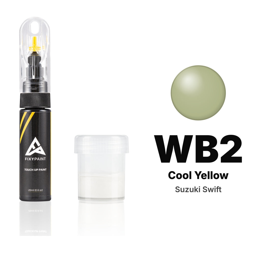 Touch-up paint for Suzuki Swift WB2 Cool Yellow, Standard kit