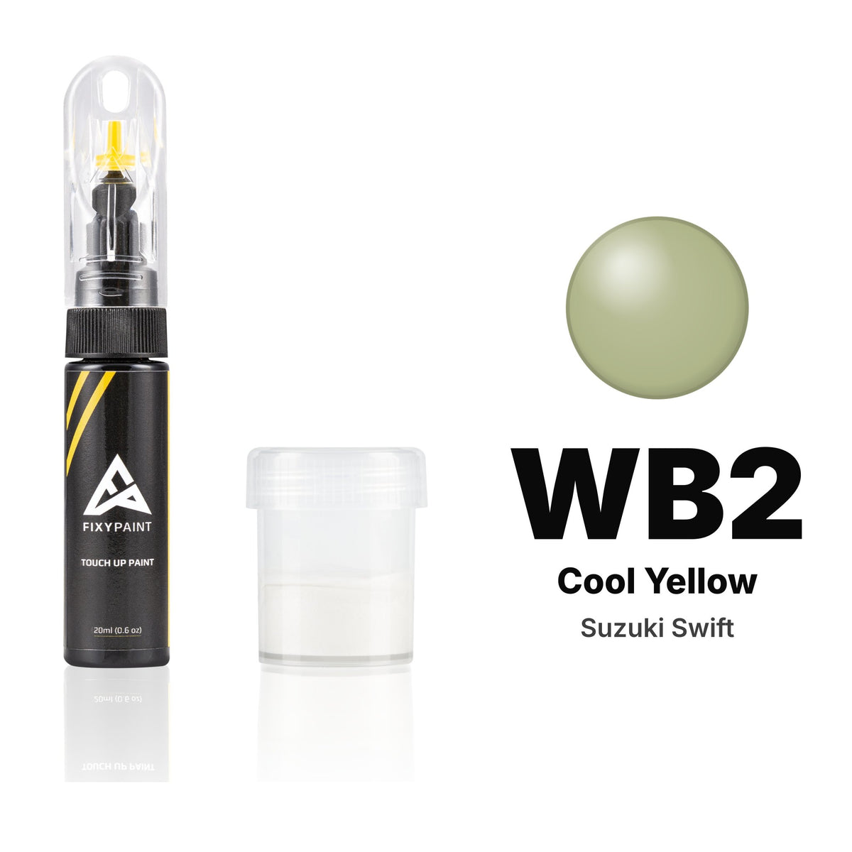 Touch-up paint for Suzuki Swift WB2 Cool Yellow, Standard kit