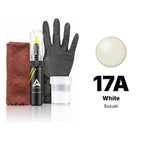Lackstift für Suzuki – 17A White (alle Modelle, 1984–2004), Set Komplett