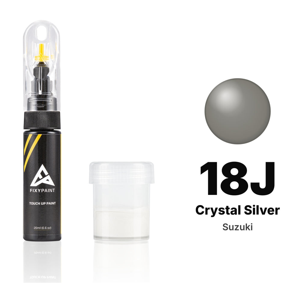 Touch-up paint for Suzuki 18J Crystal Silver, Standard kit