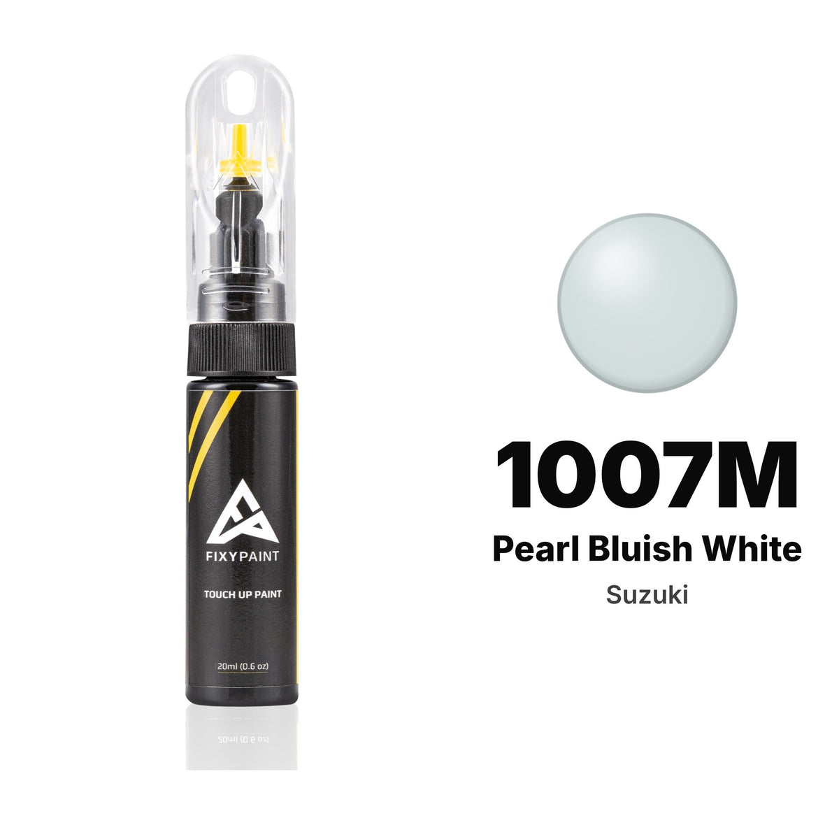 Touch-up paint for Suzuki 1007M Pearl Bluish White, Basic kit